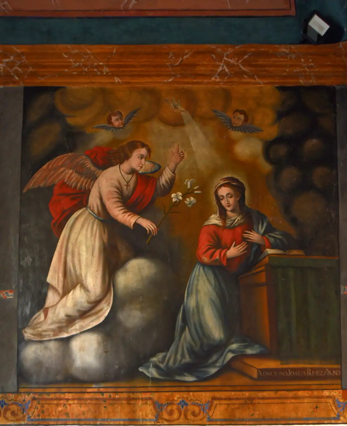 Pintura 2: Anunciación