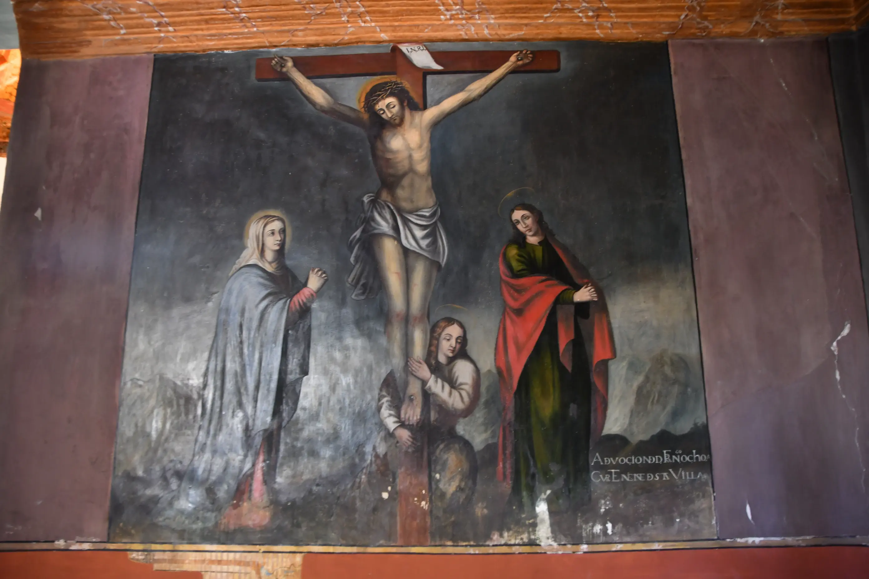 Pintura 9: La Crucifixión o Calvario