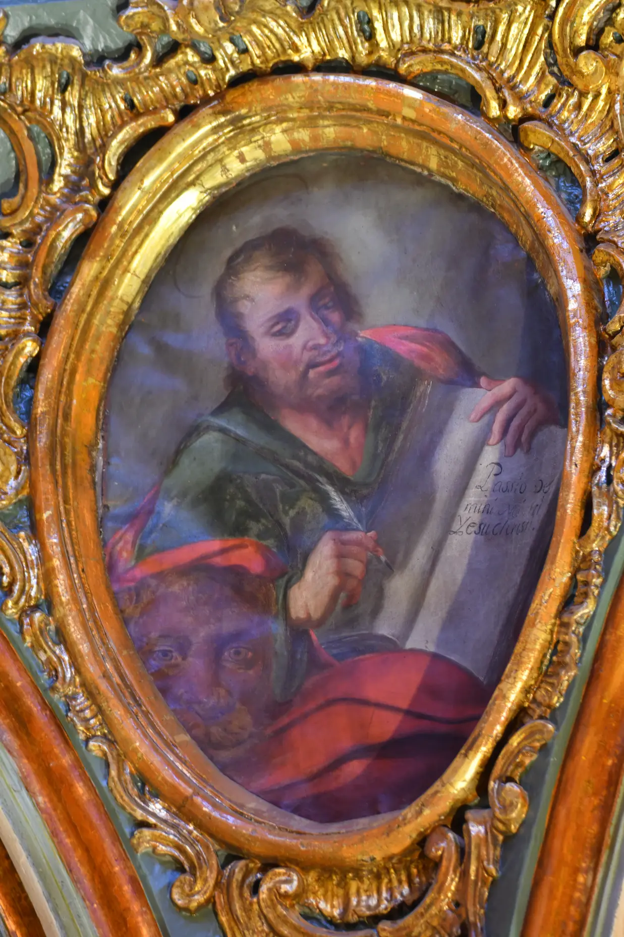 Pechina esquina SO: 'Marcos y el león'